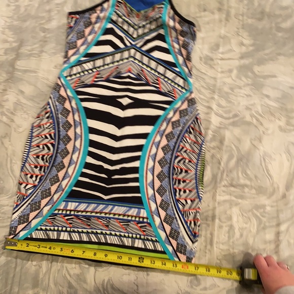 Express tribal animal print colorful dress - Picture 9 of 10